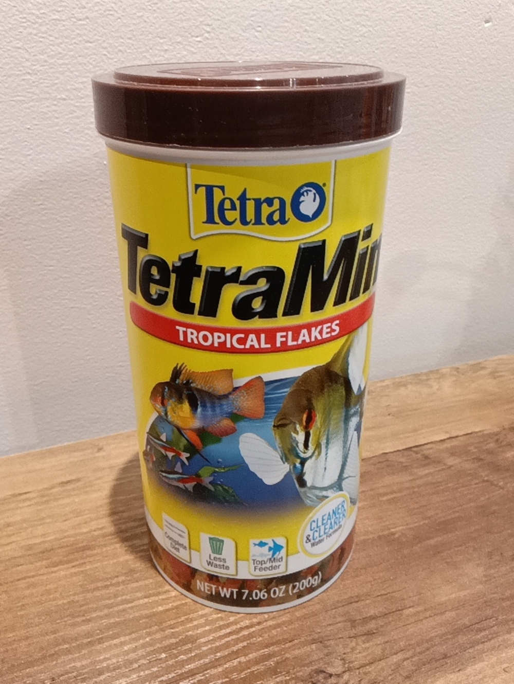 TetraMin Tropical Flakes 🐠 Fish Food, 7.06-oz jar